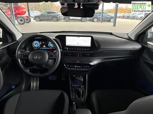 Hyundai BAYON Premium 1.0 T-GDI 100 PS 48V 7DCT / Keyless ACC Soundsystem BOSE Sitz + Lenkradheizung LED Navi PDC V&H Kamera Totwinkel Alu 16" 