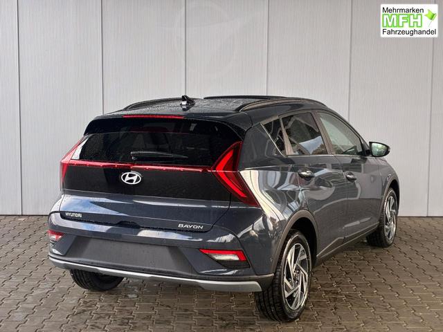 Hyundai BAYON Premium Sky 1.0 T-GDI 100 PS 48V 7DCT / Keyless ACC Soundsystem BOSE Sitz + Lenkradheizung LED Navi PDC V&H Kamera Totwinkel Alu 16" 
