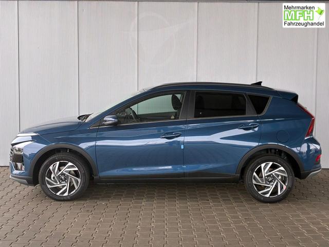 Hyundai BAYON Premium 1.0 T-GDI 100 PS 48V 7DCT / Keyless ACC Soundsystem BOSE Sitz + Lenkradheizung LED Navi PDC V&H Kamera Totwinkel Alu 16" 