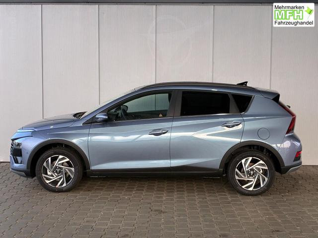 Hyundai BAYON Premium 1.0 T-GDI 100 PS 48V 7DCT / Keyless ACC Soundsystem BOSE Sitz + Lenkradheizung LED Navi PDC V&H Kamera Totwinkel Alu 16" 