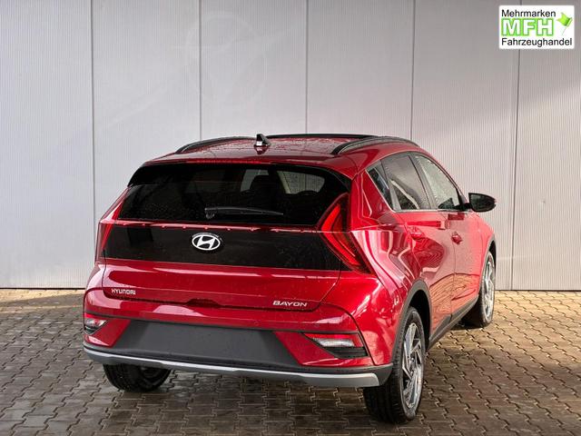 Hyundai BAYON Premium Sky 1.0 T-GDI 100 PS 48V 7DCT / Keyless ACC Soundsystem BOSE Sitz + Lenkradheizung LED Navi PDC V&H Kamera Totwinkel Alu 16" 