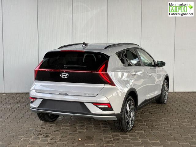 Hyundai BAYON Premium Sky 1.0 T-GDI 100 PS 48V 7DCT / Keyless ACC Soundsystem BOSE Sitz + Lenkradheizung LED Navi PDC V&H Kamera Totwinkel Alu 16" 