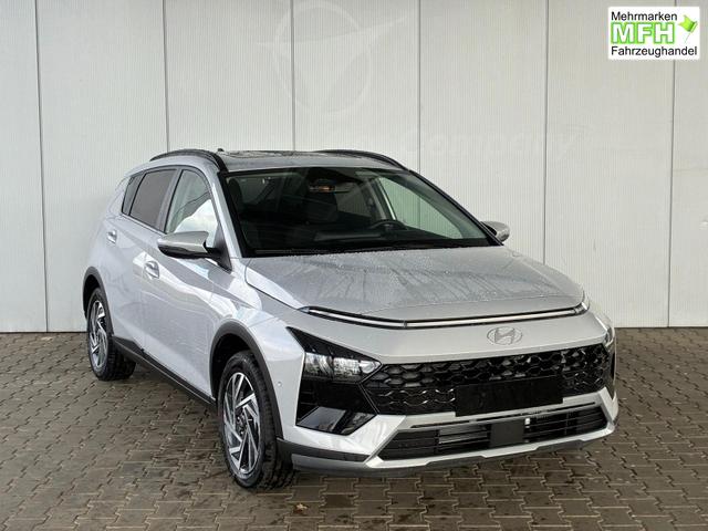 Hyundai BAYON Premium Sky 1.0 T-GDI 100 PS 48V 7DCT / Keyless ACC Soundsystem BOSE Sitz + Lenkradheizung LED Navi PDC V&H Kamera Totwinkel Alu 16" 
