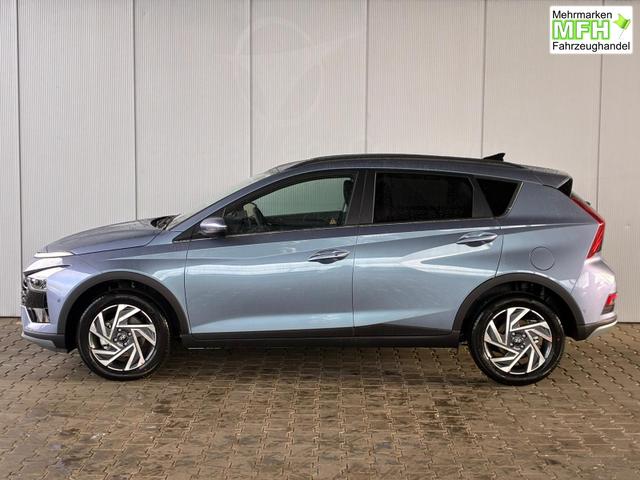 Hyundai BAYON Premium Sky 1.0 T-GDI 100 PS 48V 7DCT / Keyless ACC Soundsystem BOSE Sitz + Lenkradheizung LED Navi PDC V&H Kamera Totwinkel Alu 16" 