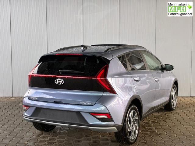 Hyundai BAYON Premium Sky 1.0 T-GDI 100 PS 48V 7DCT / Keyless ACC Soundsystem BOSE Sitz + Lenkradheizung LED Navi PDC V&H Kamera Totwinkel Alu 16" 