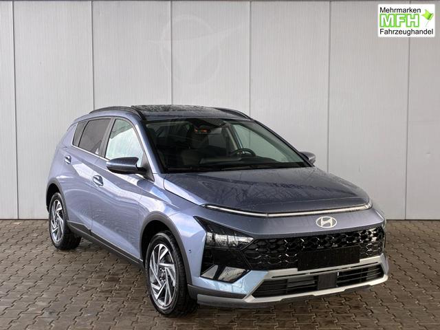 Hyundai BAYON Premium Sky 1.0 T-GDI 100 PS 48V 7DCT / Keyless ACC Soundsystem BOSE Sitz + Lenkradheizung LED Navi PDC V&H Kamera Totwinkel Alu 16" 