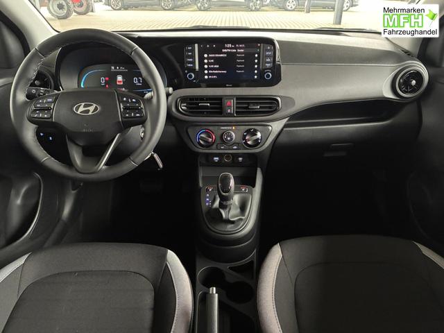 Hyundai i10 Advance 1.2 GDI Automatik / R&uuml;ckfahrkamera Sitz + Lenkradheizung Navi Alu 15" 