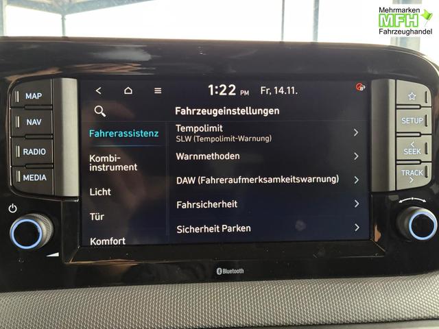 Hyundai i10 Advance 1.2 GDI Automatik / R&uuml;ckfahrkamera Sitz + Lenkradheizung Navi Alu 15" 