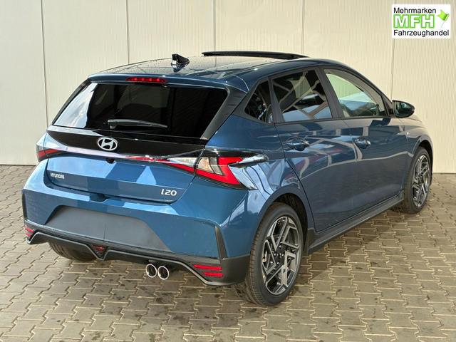 Hyundai i20 1.0 7DCT N-Line / Schiebedach Bose-Soundsystem Sitz + Lenkradheizung LED ACC Navi Alu 17" 