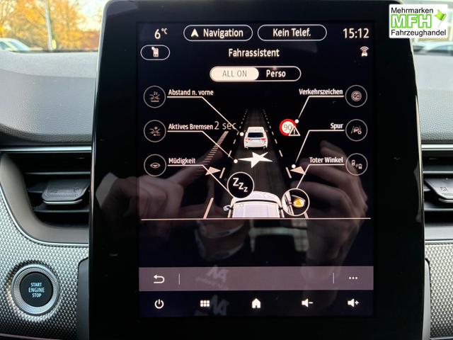 Renault Techno Full Hybrid e-tech 145 / Soundsystem NAVI Teilleder ACC PDC vo.+hi. R&uuml;ckfahrkamera KEYLESS LED 