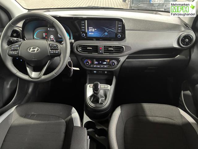 Hyundai i10 Premium 1.2 GDI Automatik / Sitz + Lenkradheizung Navi Klimaautomatik Alu 15'' 