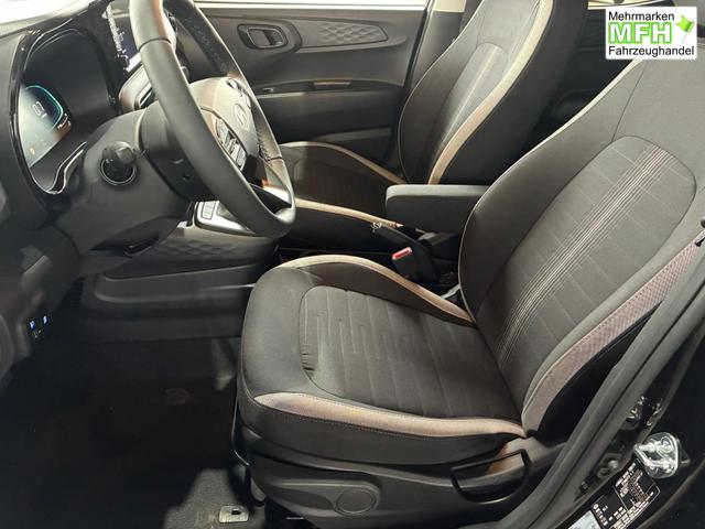 Hyundai i10 Premium 1.2 GDI Automatik / Sitz + Lenkradheizung Navi Klimaautomatik Alu 15'' 