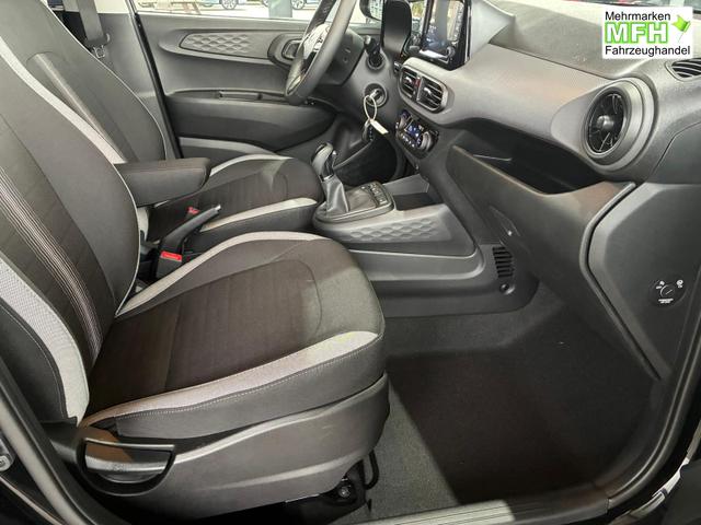 Hyundai i10 Premium 1.2 GDI Automatik / Sitz + Lenkradheizung Navi Klimaautomatik Alu 15'' 