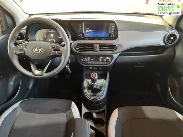 Hyundai i10 Premium 1.2 GDI / Sitz + Lenkradheizung Navi Klimaautomatik Alu 15'' 