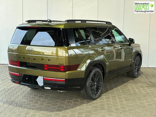 Hyundai SANTA FE PHEV Black Line 4WD 6-Sitzer / 4x Shz + Sitzbel&uuml;ftung ACC Head-Up 360&deg; Kam. Leder Alu 20" 