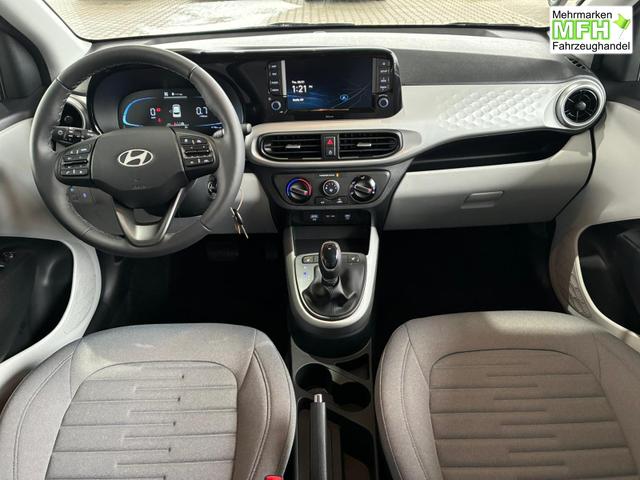 Hyundai i10 Advance 1.2 GDI Automatik / R&uuml;ckfahrkamera Sitz + Lenkradheizung Navi Alu 15" 