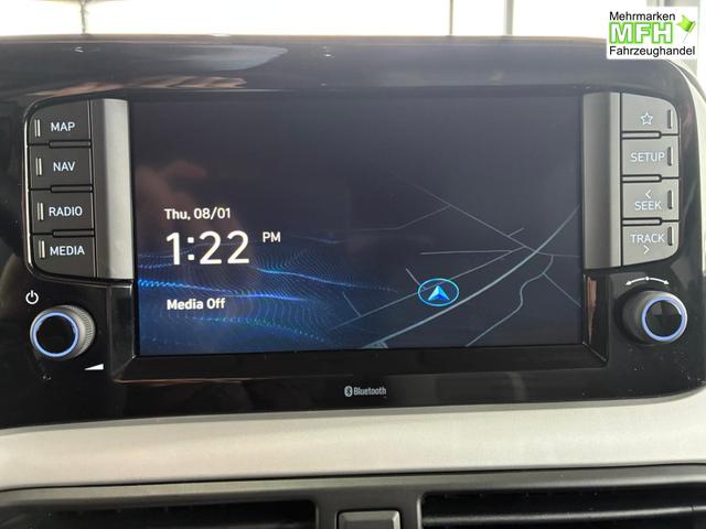 Hyundai i10 Advance 1.2 GDI Automatik / R&uuml;ckfahrkamera Sitz + Lenkradheizung Navi Alu 15" 