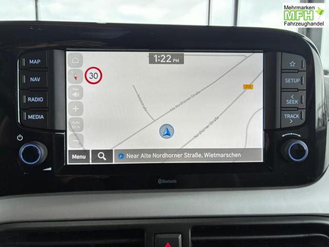 Hyundai i10 Advance 1.2 GDI Automatik / R&uuml;ckfahrkamera Sitz + Lenkradheizung Navi Alu 15" 