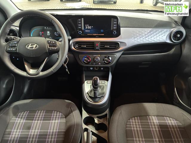 Hyundai i10 Advance 1.2 GDI Automatik / R&uuml;ckfahrkamera Sitz + Lenkradheizung Navi Alu 15" 