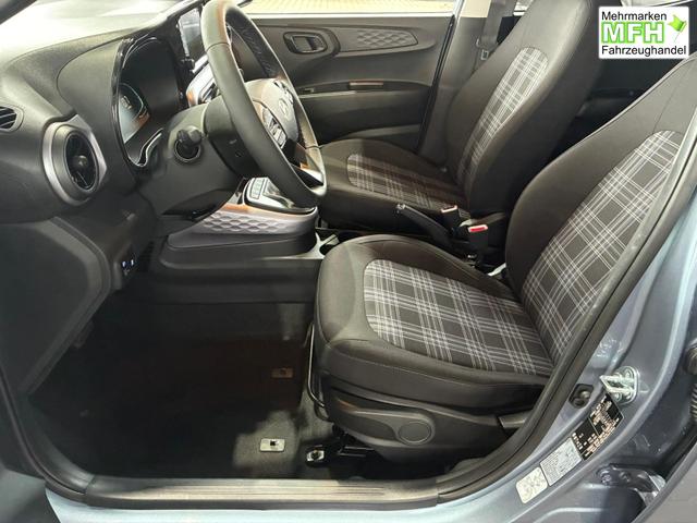 Hyundai i10 Advance 1.2 GDI Automatik / R&uuml;ckfahrkamera Sitz + Lenkradheizung Navi Alu 15" 