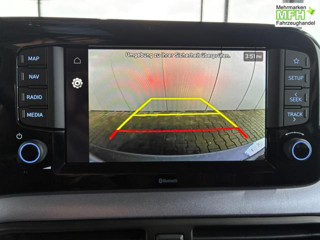 Hyundai i10 Advance 1.2 GDI Automatik / R&uuml;ckfahrkamera Sitz + Lenkradheizung Navi Alu 15" 