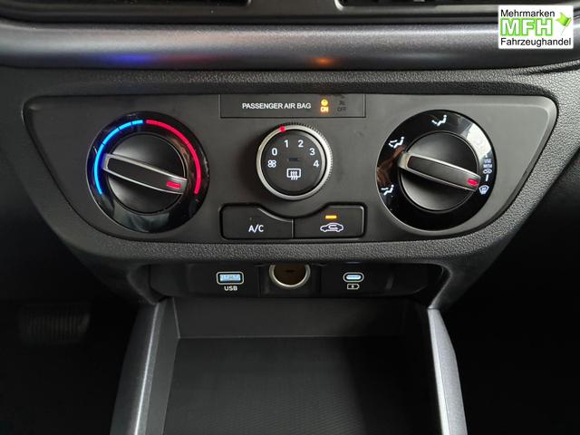 Hyundai i10 Advance 1.2 GDI Automatik / R&uuml;ckfahrkamera Sitz + Lenkradheizung Navi Alu 15" 