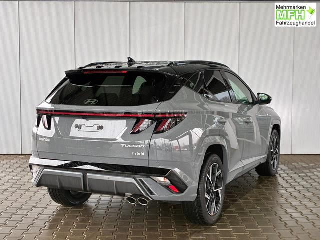 Hyundai TUCSON HEV 2WD N-Line / Head-Up 360&deg; Kam. ACC Sitz + Lenkradheiz. Sitzbel&uuml;ftung Alu 19" 