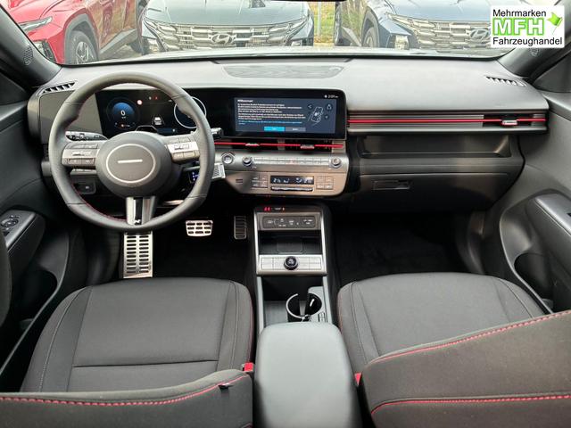 Hyundai KONA 1,6 T-GDI DCT N-Line / LED ACC Navi Klimaaut. Sitz + Lenkradheizung Alu 18" 