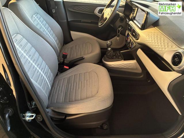 Hyundai i10 Advance 1.2 GDI / R&uuml;ckfahrkamera Sitz + Lenkradheizung Navi Alu 15" 