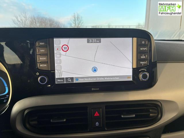 Hyundai i10 Advance 1.2 GDI / R&uuml;ckfahrkamera Sitz + Lenkradheizung Navi Alu 15" 