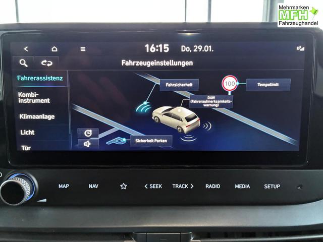 Hyundai i20 1.2 N-Line / LED Tempomat Navi R&uuml;ckfahrkamera Alu 17" 
