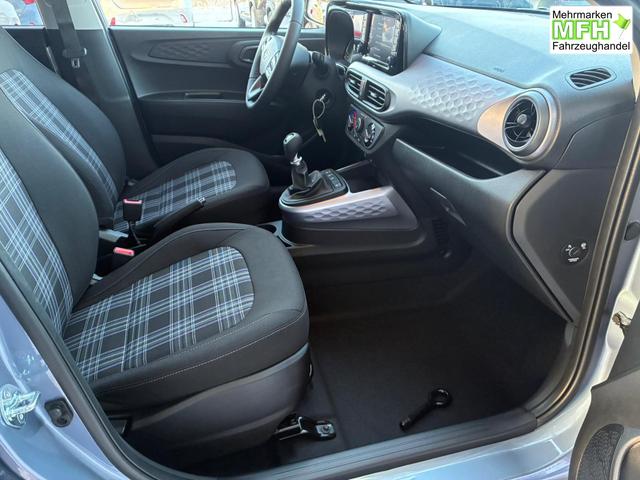 Hyundai i10 Advance 1.2 GDI / R&uuml;ckfahrkamera Sitz + Lenkradheizung Navi Alu 15" 