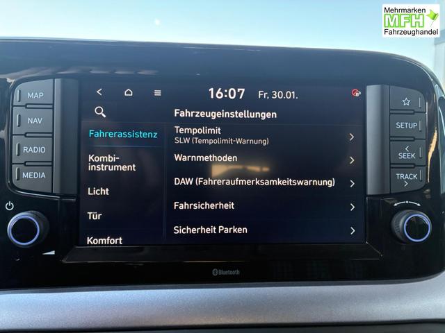 Hyundai i10 Advance 1.2 GDI / R&uuml;ckfahrkamera Sitz + Lenkradheizung Navi Alu 15" 