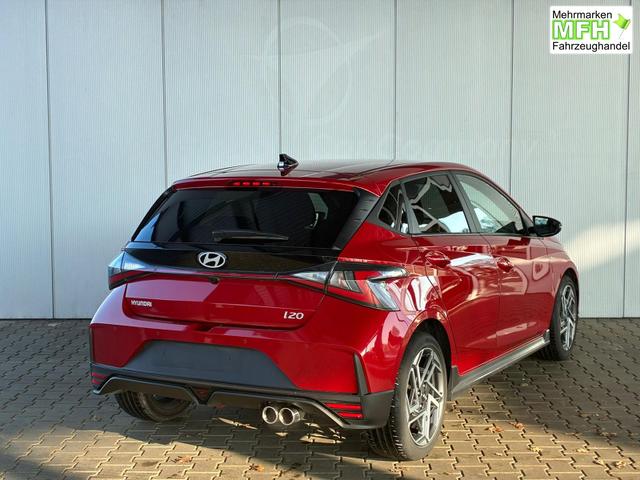 Hyundai i20 1.2 MPI N-Line / LED Tempomat Navi R&uuml;ckfahrkamera Alu 17" 