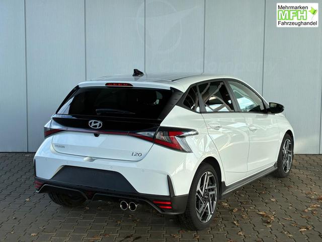Hyundai i20 1.2 MPI N-Line / LED Tempomat Navi R&uuml;ckfahrkamera Alu 17" 