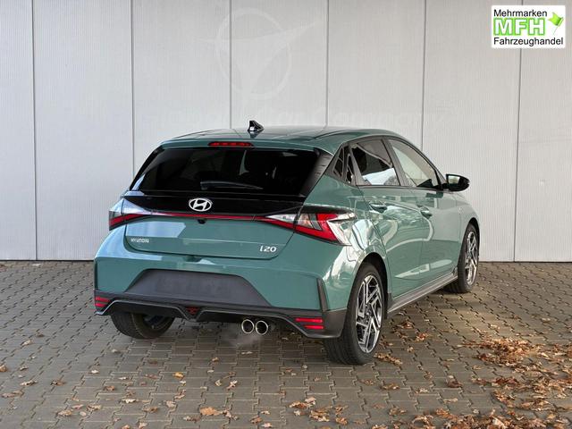 Hyundai i20 1.2 MPI N-Line / LED Tempomat Navi R&uuml;ckfahrkamera Alu 17" 