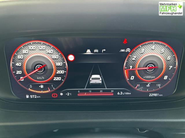 Hyundai i20 1.2 MPI N-Line / LED Tempomat Navi R&uuml;ckfahrkamera Alu 17" 