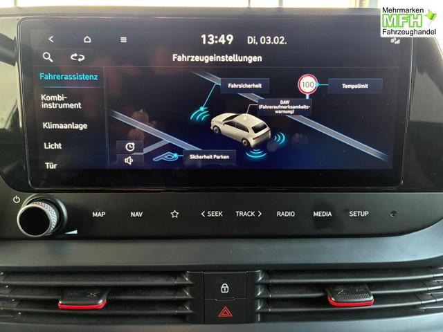 Hyundai i20 1.2 MPI N-Line / LED Tempomat Navi R&uuml;ckfahrkamera Alu 17" 