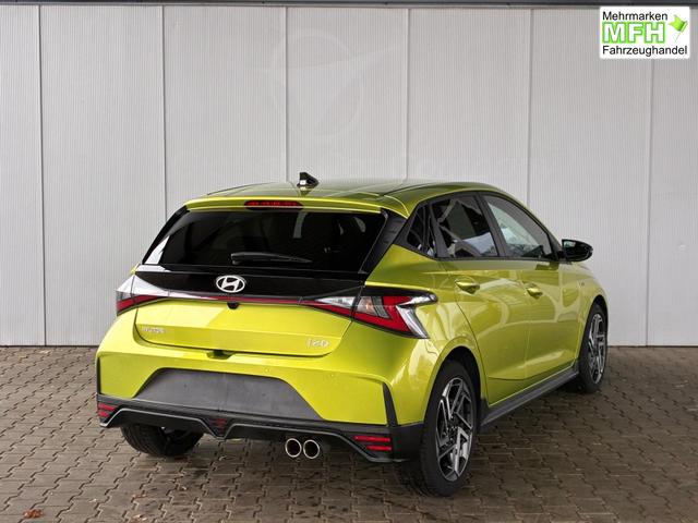 Hyundai i20 1.2 MPI N-Line / LED Tempomat Navi R&uuml;ckfahrkamera Alu 17" 