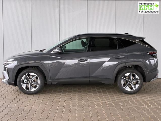 Hyundai TUCSON E-Motion 1.6 T-GDI 2WD 48V DCT / Panoramadach ACC Sitz + Lenkradheizung LED Navi PDC V&H Kamera Alu 18" 