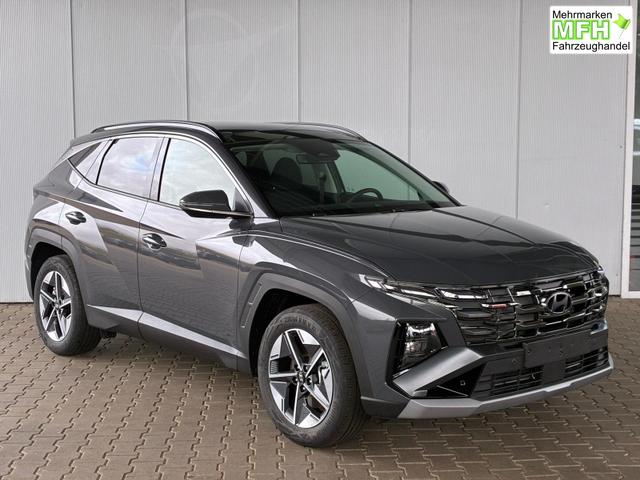 Hyundai TUCSON E-Motion 1.6 T-GDI 2WD 48V DCT / Panoramadach ACC Sitz + Lenkradheizung LED Navi PDC V&H Kamera Alu 18" 