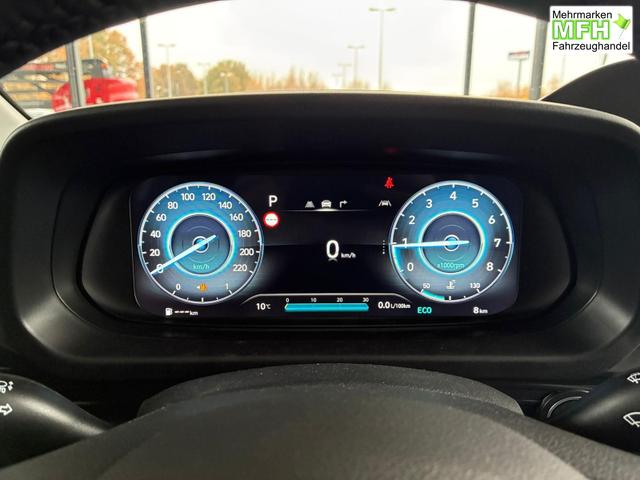 Hyundai BAYON Premium Sky 1.0 T-GDI 100 PS 48V 7DCT / Keyless ACC Soundsystem BOSE Sitz + Lenkradheizung LED Navi PDC V&H Kamera Totwinkel Alu 16" 