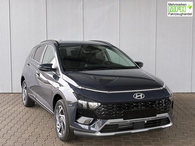 Hyundai BAYON Premium 1.0 T-GDI 100 PS 48V 7DCT / Keyless ACC Soundsystem BOSE Sitz + Lenkradheizung LED Navi PDC V&H Kamera Totwinkel Alu 16" 