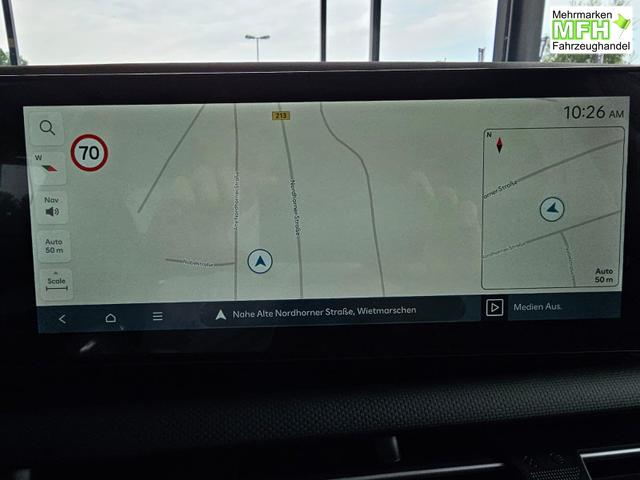 Hyundai TUCSON E-Motion 1.6 T-GDi 2WD HEV / Panoramadach ACC LED Sitz + Lenkradheizung Navi PDC V&H Kamera Alu 18" 