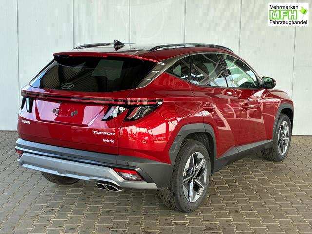 Hyundai TUCSON E-Motion 1.6 T-GDi 2WD HEV / Panoramadach ACC LED Sitz + Lenkradheizung Navi PDC V&H Kamera Alu 18" 