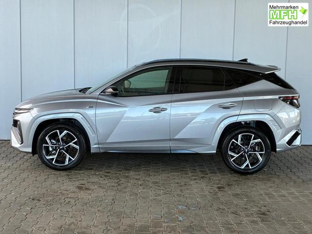 Hyundai TUCSON N-Line X 1.6 T-GDI 4WD HEV / Panoramadach 4x Shz ACC Head-Up Krell-Soundsystem E-Klappe Matrix-LED E-Sitze Alu 19" 