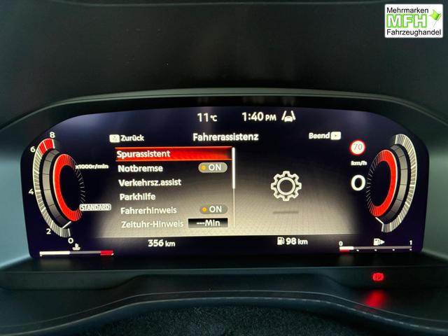 Nissan Juke N-Connecta+ 2WD MT / Sitz + Lenkradheizung Tempomat Teilleder LED Alu 17" 