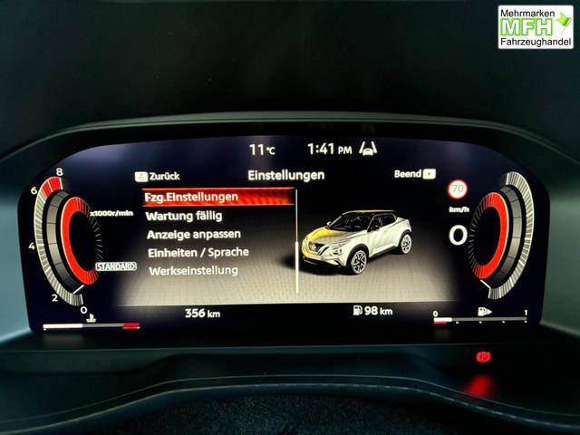 Nissan Juke N-Connecta+ 2WD MT / Sitz + Lenkradheizung Tempomat Teilleder LED Alu 17" 