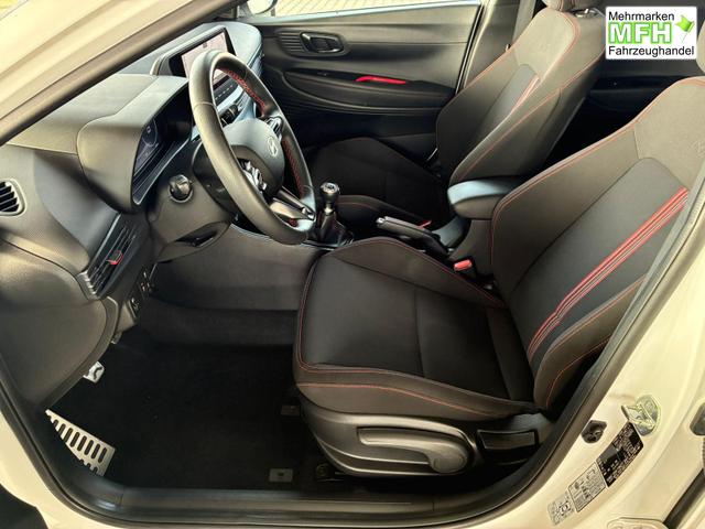 Hyundai i20 1.2 MPI N-Line / LED Tempomat Navi R&uuml;ckfahrkamera Alu 17" 