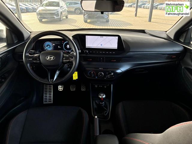 Hyundai i20 1.2 MPI N-Line / LED Tempomat Navi R&uuml;ckfahrkamera Alu 17" 